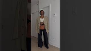 How to TRANSITION from Summer to Fall Outfits fashionstylingtip summertofalltransition howtostyle [upl. by Bedell]