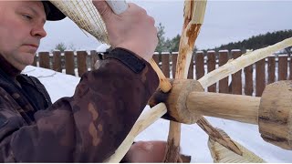 Dugout Shelter Building of an autonomous house DIY wind generator [upl. by Burkitt]