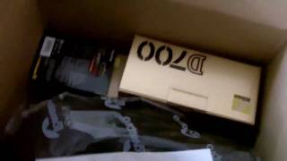 Nikon D700 Unboxing [upl. by Tenenbaum]