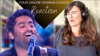 Arijit Singh  Live at GIMA 2017  Vocal Coach Reaction amp Analysis First Arijit Reaction [upl. by Josiah]