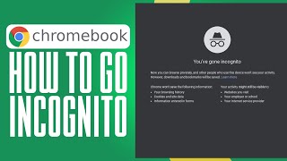 How To Go Incognito On ANY School Chromebook Working 2024 [upl. by Yur]