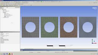 Meshing methods in ANSYS Meshing Part I 2D mesh [upl. by Nuajed]