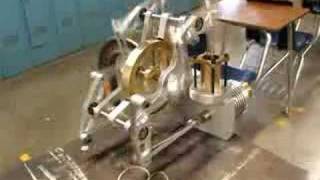 QuadRocker Stirling Engine [upl. by Lorry164]