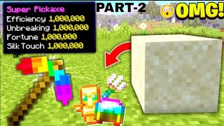 MINECRAFT BUT SAND DROP OP LOOT PART 2 😄😁 [upl. by Darum]