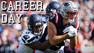 Hunter Henry Highlights in Career Day vs Seahawks [upl. by Jules]