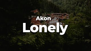 Akon  Lonely LetraLyrics  Official Music Video [upl. by Renner]