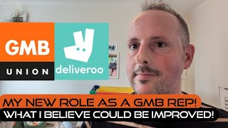 My New Role as a Deliveroo National GMB Rep [upl. by Doe]