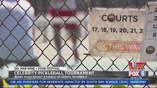 Celebrity pickleball tournament kicks off next month [upl. by Elokyn103]