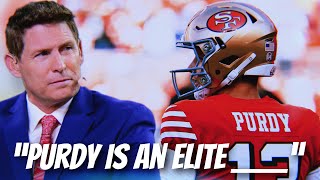 Steve Young calls an aspect of 49ers Brock Purdy’s game ELITE 👀 [upl. by Aimet876]