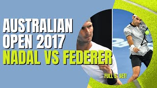 Australian Open 2017 Final der Männer 5 Satz Nadal vs Federer [upl. by Rufe85]