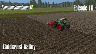 REMOVING TOPS  GOLDCREST VALLEY  TIMELAPSE  FARMING SIMULATOR 2017 [upl. by Aihseym]