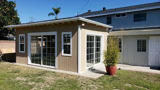 Patio cover converted to a Sunroom [upl. by Nwatna]