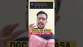 Which is Best DGCA or EASA DGCA EASA AME AVIATION Aeroplane AMENGINEER PILOT TRAINING [upl. by Eisen257]