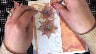 How to create the Stunning smooshed vellum technic [upl. by Carilyn]