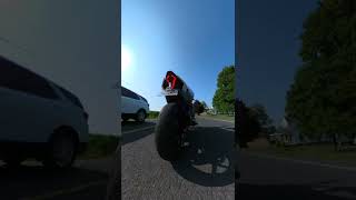 Cfmoto 300ss Exhaust Drone View [upl. by Shepley834]