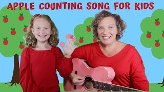 Farmer Brown Had 5 Red Apples  Apple Songs For Kids  Fingerplay amp Counting Song [upl. by Martineau860]