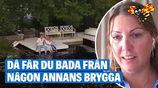 4 frågor om allemansrätten – då får du bada från privat brygga [upl. by Crean]