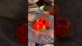 ⚡⚡ Tomato Omelette Making Proces⚡⚡ shorts telugufoodie esangathulu streetfood foodie omelette [upl. by Berhley189]