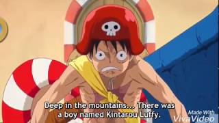 Sumo battle between luffy and usoppfunny moments [upl. by Oniuqa172]