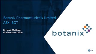 ASX Small and MidCap Conference September 2024  Botanix Pharmaceuticals Limited ASXBOT [upl. by Newcomb600]