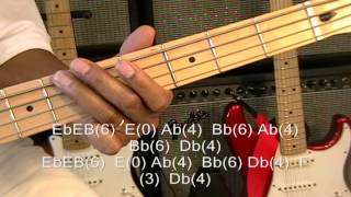 How To Play FINE CHINA Chris Brown On Bass Guitar Lesson In Standard Tuning RampB EricBlackmonGuitar [upl. by Charlene]