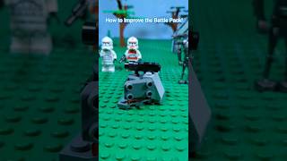 How to Make the LEGO Clones vs Droids Battle Pack Better legostarwars lego clonewars shorts [upl. by Bravin]