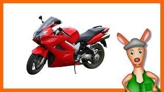 MOTORCYCLE   Bikes For Kids  Things That Go TV [upl. by Yde]