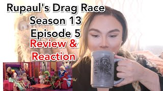 RuPauls Drag Race Season 13 Episode 5 Review and Reaction  The Bag Ball [upl. by Aneerehs]