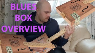 Electric Blues Box Slide Guitar Kit Overview [upl. by Asssilem]