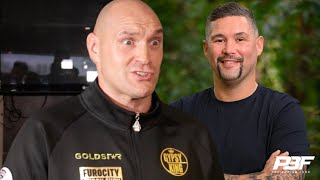 TYSON FURY RESPONDS TO TONY BELLEW SAYING HE ONLY HAS A PUNCHERS CHANCE AGAINST OLEKSANDR USYK [upl. by Monney]