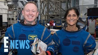 STUCK In Space NASA Shares Update On Two American Astronauts Stranded In Space  E News [upl. by Esinej]