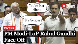 PM Modi Condemns Rahul Gandhi’s Remarks On Hinduism Sparks Uproar In Lok Sabha [upl. by Llertnov]