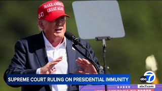 Heres how Supreme Court’s immunity ruling could impact Donald Trump’s criminal cases [upl. by Micheline]