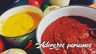 ¿CÓMO PREPARAR LOS ADEREZOS PERUANOS 🇵🇪🌶  Los secretos de la comida peruana [upl. by Callida]