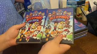 PAW Patrol All Paws on Deck DVD Unboxing [upl. by Oimetra756]