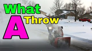 How Good Is The Toro 826 Power Max Snow Blower  First Use [upl. by Soisatsana470]