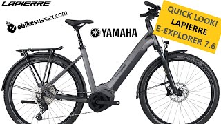 Lapierre eExplorer 76 Quick Review Yamaha Powered eBike [upl. by Belia127]