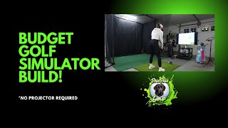 Budget Golf Simulator Build YouTube Video [upl. by Romo440]