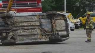 Augusta Maine Fire amp Rescue  Car Crash Scenario [upl. by Toft539]