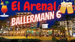 Playa de Palma Abends  Mallorca  Ballermann 6 🍺 Promenade 🎷 16September 2021 Rundgang [upl. by Ativoj]