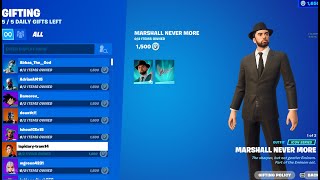 🔴 FORTNITE ITEM SHOP LIVE GIFTING NEW EMINEM SKIN Fortnite OG [upl. by Yenahteb]