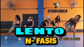 Lento  Nfasis  Coreografia Sandunga [upl. by Llebyram]