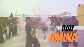 Djay  Amina Official Dance Video By DWPACADEMY [upl. by Aitetel]