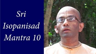 Bhakti Shastri 012  Sri Isopanisad Mantra 10 [upl. by Stokes768]