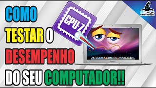 COMO TESTAR O DESEMPENHO E MEDIR A TEMPERATURA DO COMPUTADOR [upl. by Joyann546]