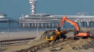 Timelapse  Renovatie Boulevard Scheveningen 2013 [upl. by Keener528]