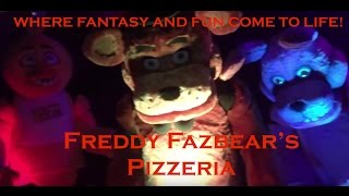 Fright Dome 2016 Five Nights at Freddys Horror Attraction Full Walkthrough [upl. by Alansen596]