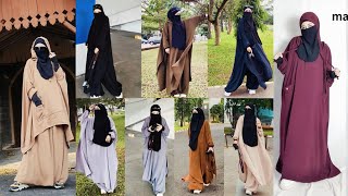 Abaya hoodie and Long Shrug for sports Sports outfit for Hijabi girl  order link description [upl. by Warram]