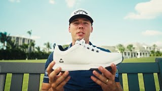 TravisMathew Golf Footwear Spiked or Spikeless feat Jon Rahm amp Sam Burns [upl. by Aicaca]