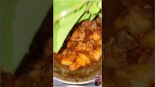 Pork with Radish Leaves recipe ytshorts cooking pork radishleaves radish shortsvideo shorts [upl. by Haisa265]